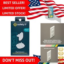 Child Safety Outlet Plug Covers - 36 Count, Ideal for Home Baby Proofing