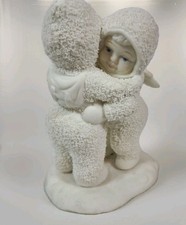 Department 56 Snowbabies "I Need a Hug" Hugging Angels Figurine 68136 - Retired