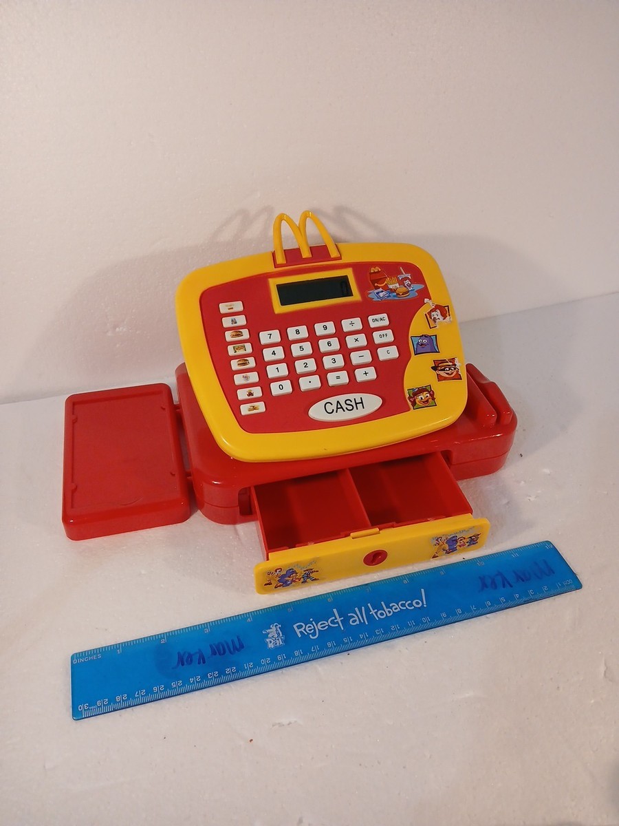 2004 McDonalds Talking Toy Electronic Cash Register WORKS! *Read