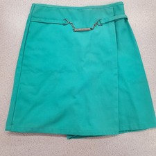 Girl Scouts & Girl Guides Junior Skort Regular Small Teal/Green Made in USA