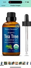 USDA Certified Pure Tea Tree Essential Oil 30ml - Anti-Acne Aromatherapy