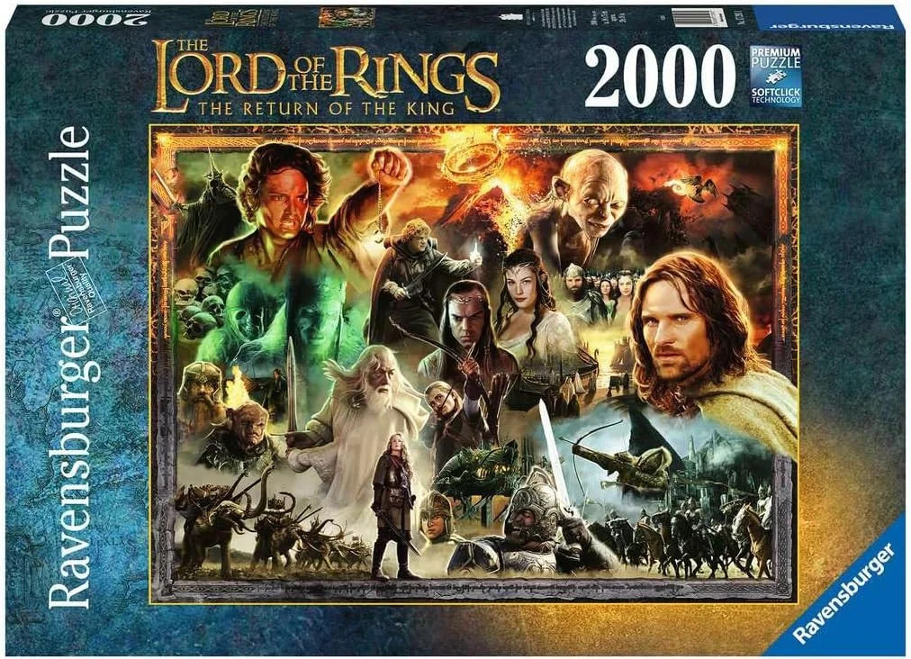 Puzzle Le Retour du Roi 2000 pièces le cadeau idéal pour fan de Tolkien