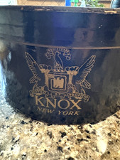 Vintage Knox New York Hat Box w/ Ladies Hat included