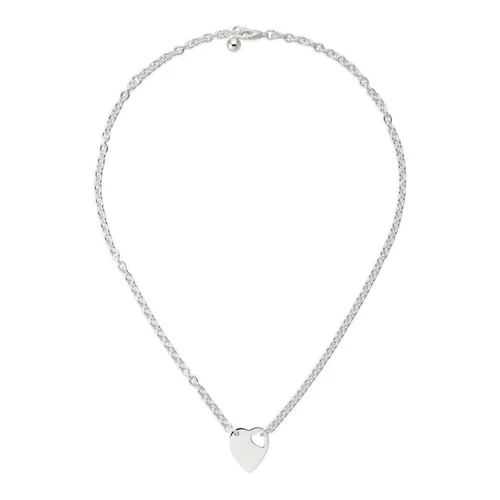 Collana Gucci Trademark Con catena YBB796363001 Necklace Argento Cuore