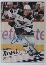 2025-26 Upper Deck Fleer Ultra Rainbow Foil Auto Marco Rossi #25 Auto 19ud