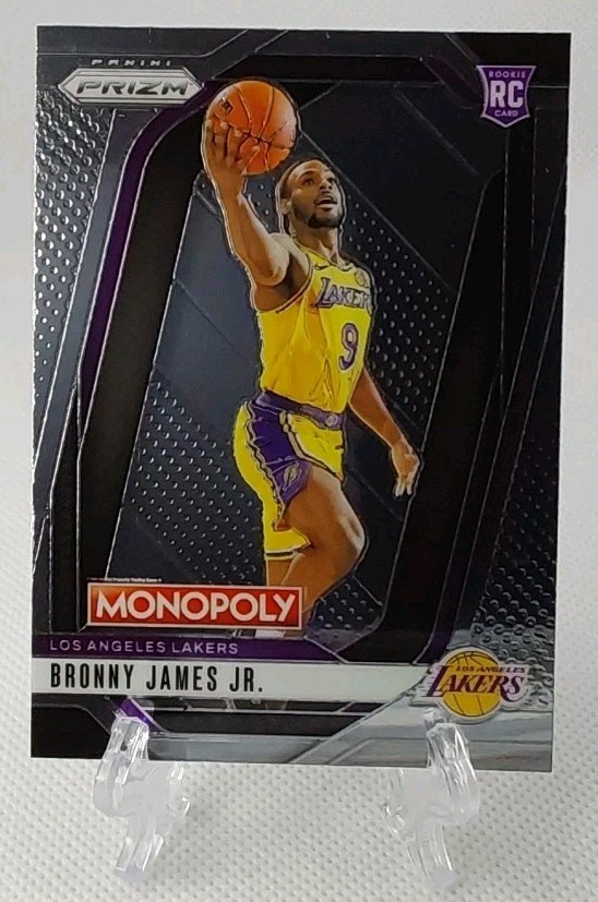 🏀2024-25 monopoly prizm BRONNY JAMES JR. (rookie) #45🏀 *Lakers* *USC*