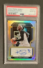 Kahleah Copper WNBA  2022 WNBA PRIZM PSA 10 Auto Autograph