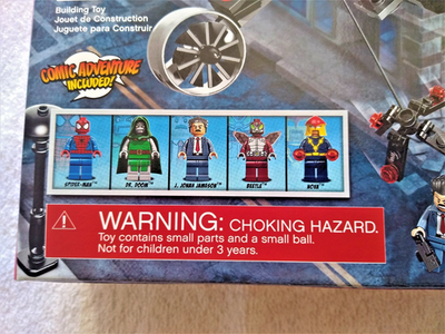 LEGO Daily Bugle Showdown 76005 Spiderman Dr Doom Beetle Nova