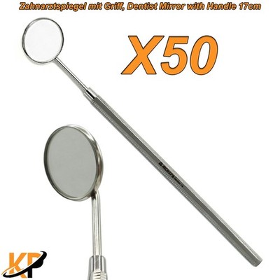 50 mouth mirror dental mirror with handle dental care dentist dental mouth mirror