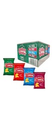 Golden Wonder Crisps Variety Box ~32 Bags ~ 25g~ 4 ~favours~ Full Box~