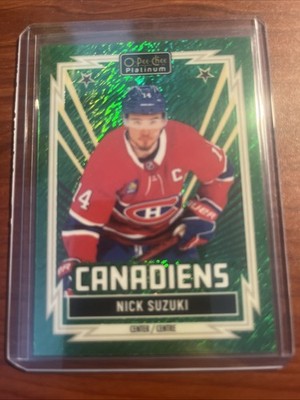 2025 UPPER DECK O-PEE-CHEE PLATINUM #R-39 NICK SUZUKI RETRO GREEN LASER /75