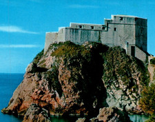 Vintage Postcard Fort Lovrjenac 14 Century Croatia Zagreb