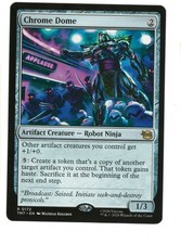 Chrome Dome 0172 Rare Teenage Mutant Ninja Turtles Magic: The Gathering NM