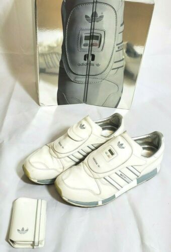 adidas originals MICROPACER WHITE PATENT  and ipod case Men's Sneaker Size 11.5 - 第 1/11 張圖片