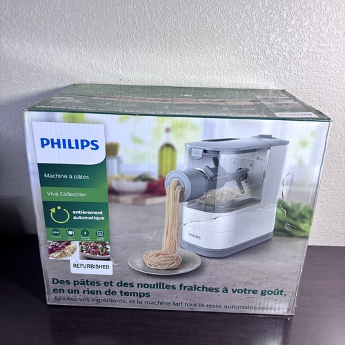 Philips Compact Fresh Pasta Maker HR2370/05 Viva Collection White - Refurbished - Picture 3 of 13