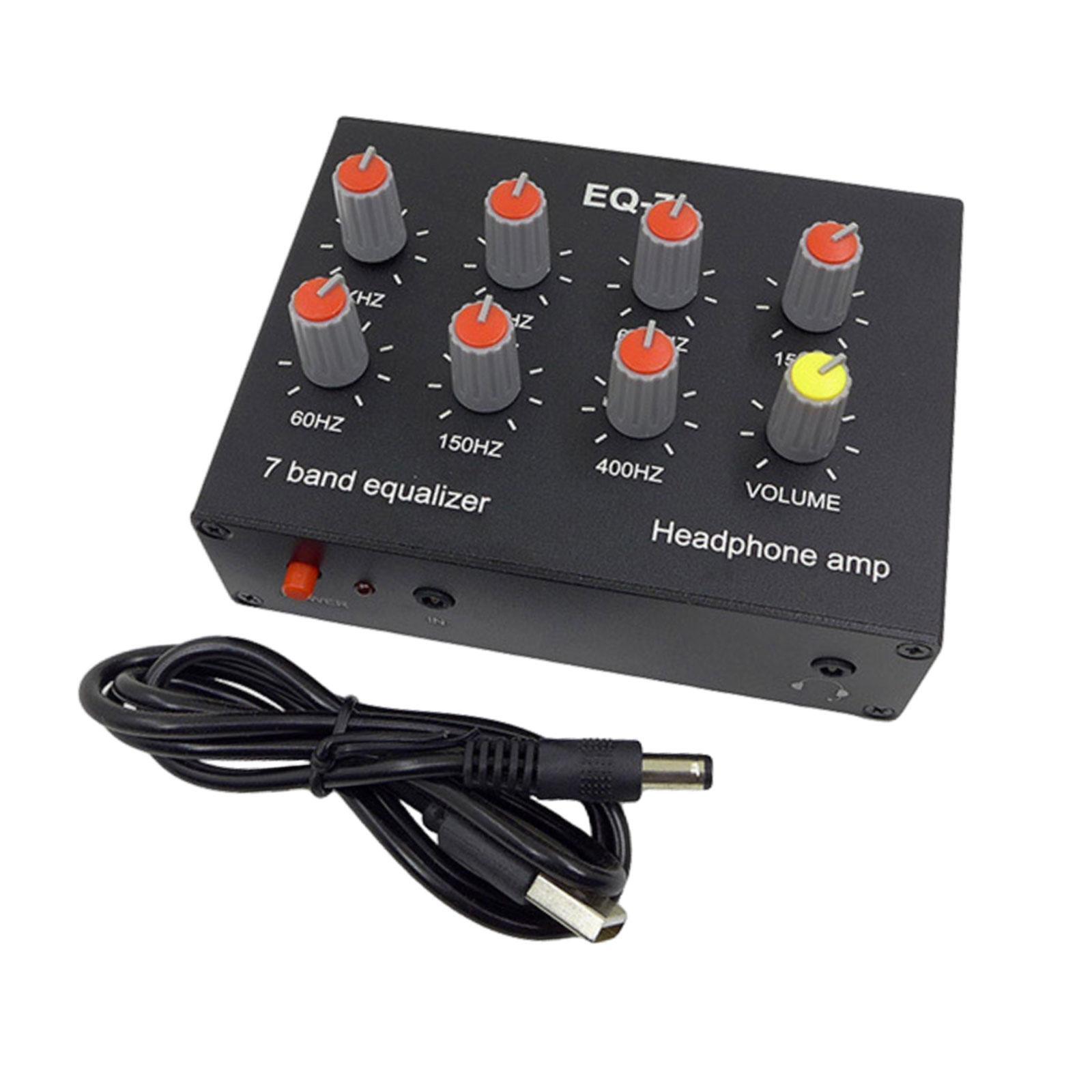 Phono Preamp Low Noise Compact EQ7 Preamp Equalizer for Laptop Phone Home eBay