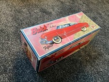 Buick Type 1950 Fifties Sedan Tin Toy Car Japan w/ Original Box 1:18 RARE model