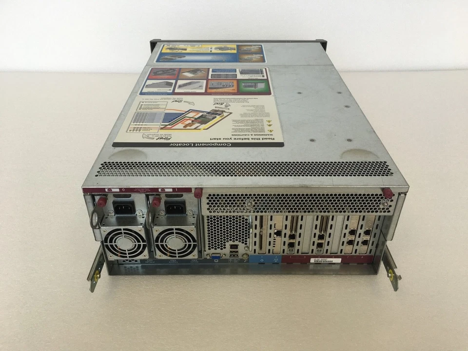 HP RP4440 8x 1GHz (4 DC CPUs), 32GB, DVD, 2x PSUs - Image 3 of 3