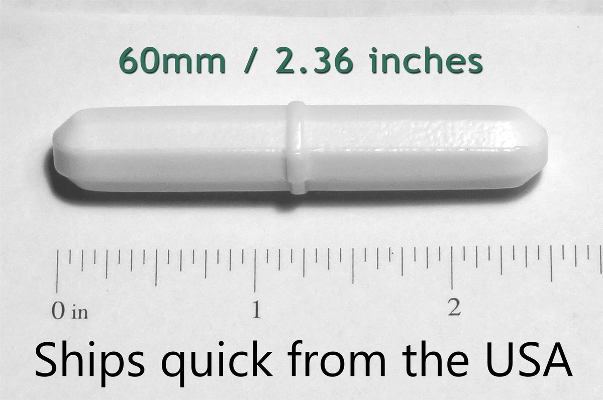 60mm 2.36 Inch Magnetic Stirring Bar Larger Stir Size Lab Grade