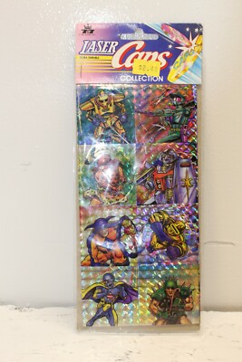 1994 Laser Caps collection Lot New Pogs