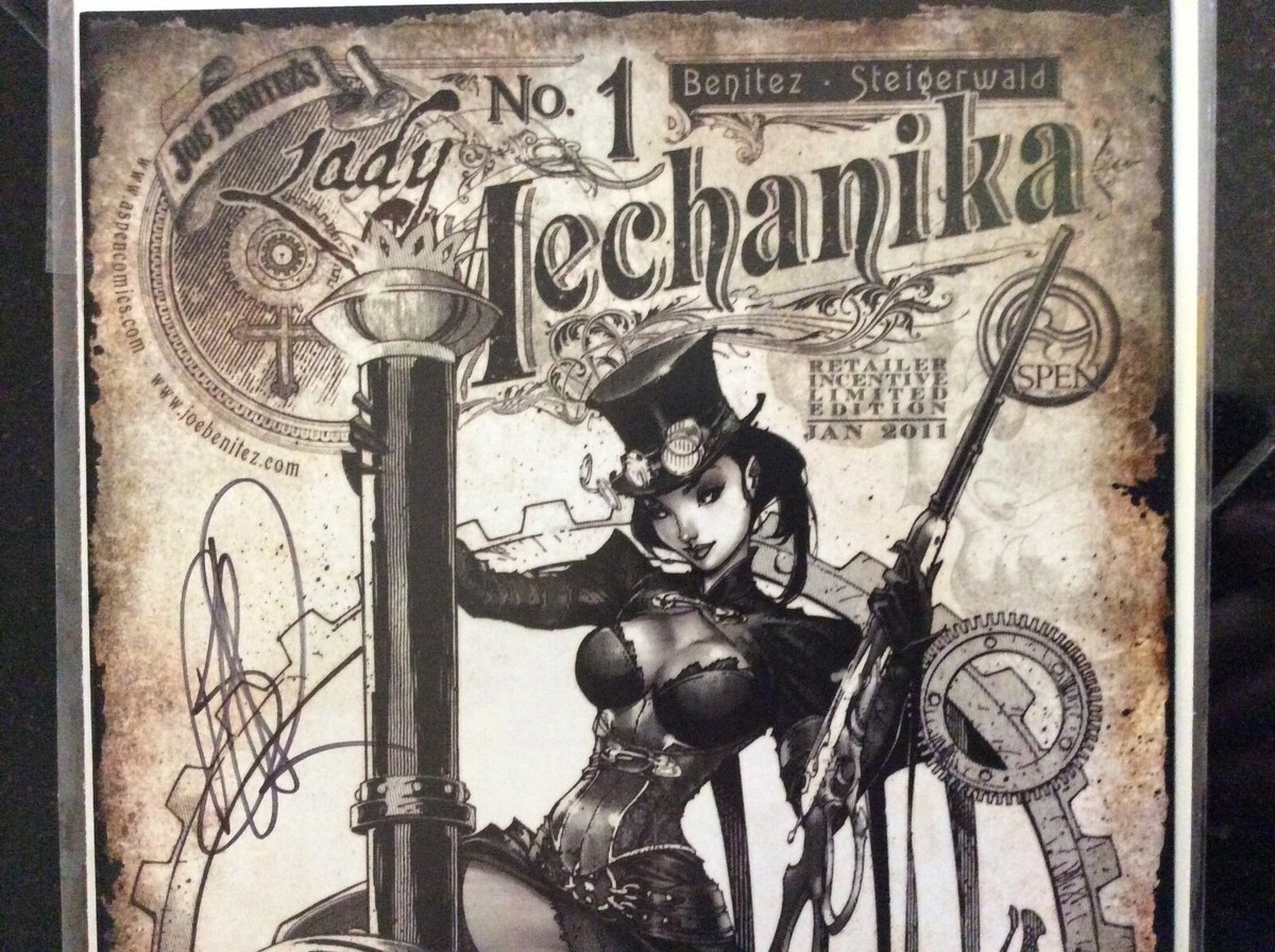 本 稀有 Lady Mechanika #1 J Scott Campbell