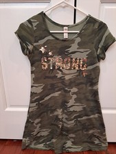 Justice Dress, Camo, Size 12, Strong, Patriotic
