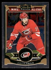Justin Faulk 2015 O-Pee-Chee Platinum #121   Carolina Hurricanes
