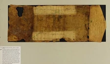 16" x 20" 1500s Map Portolan chart of the Pacific coast from Mexico