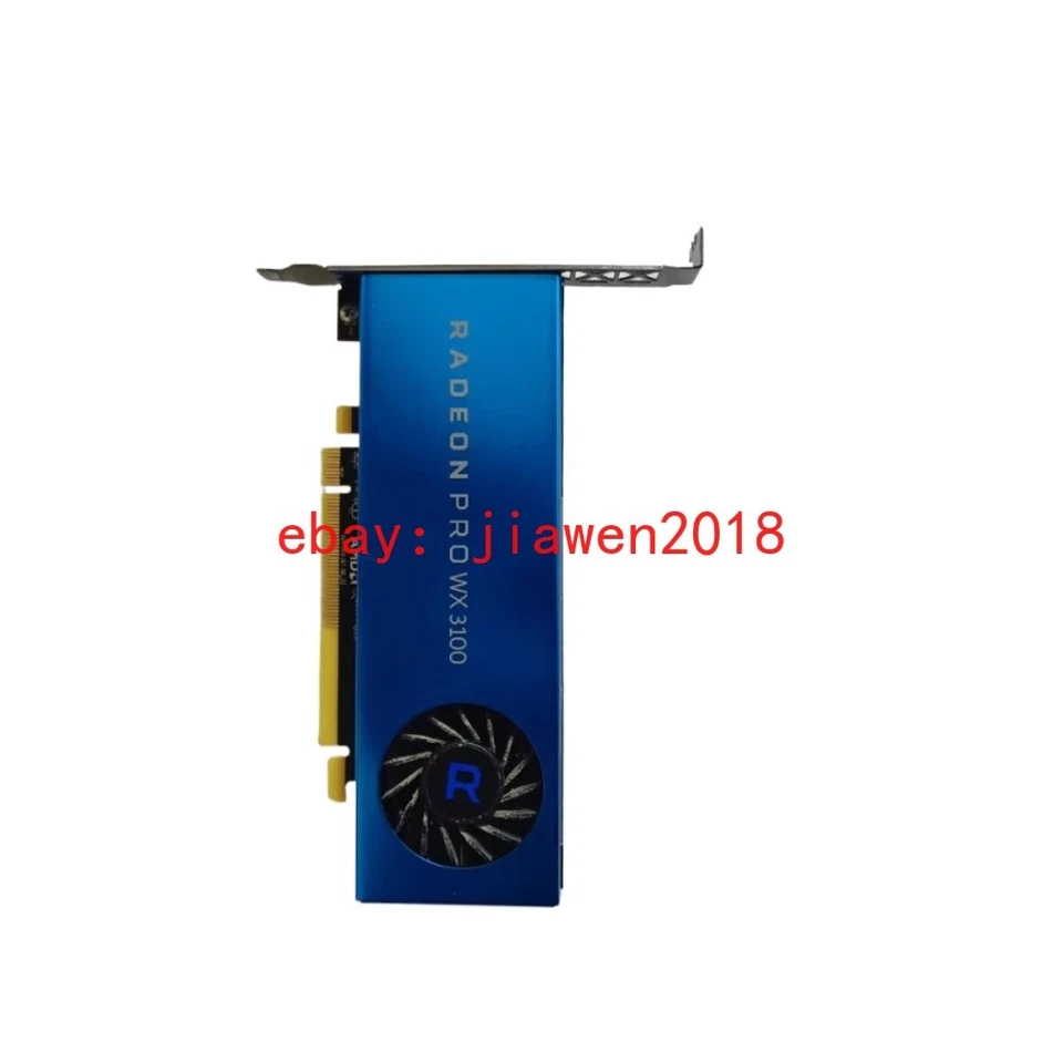 Full Height + Low Profile AMD Radeon Pro WX 3100 WX3100 4GB GDDR5 Graphics Card - Image 3 of 4