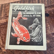 Goldfish By Herbert S Zim Vintage Children’s Book 1947