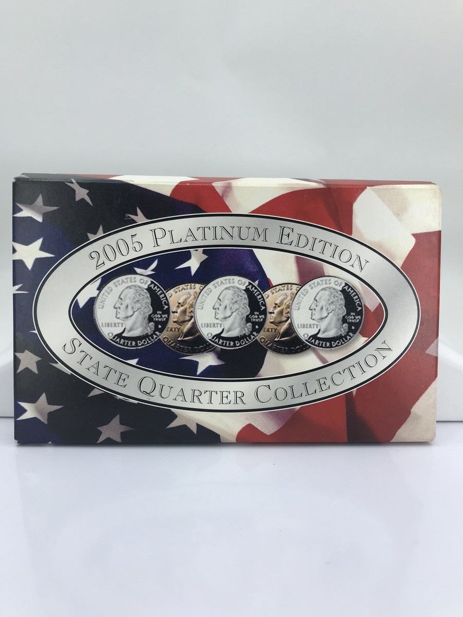 2005 Platinum Edition State Quarter Collection With COA | eBay