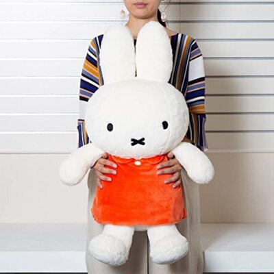 みっふぃー Japan Miffy Plush Toy - Blue Flora Dress | Kawaii Limited