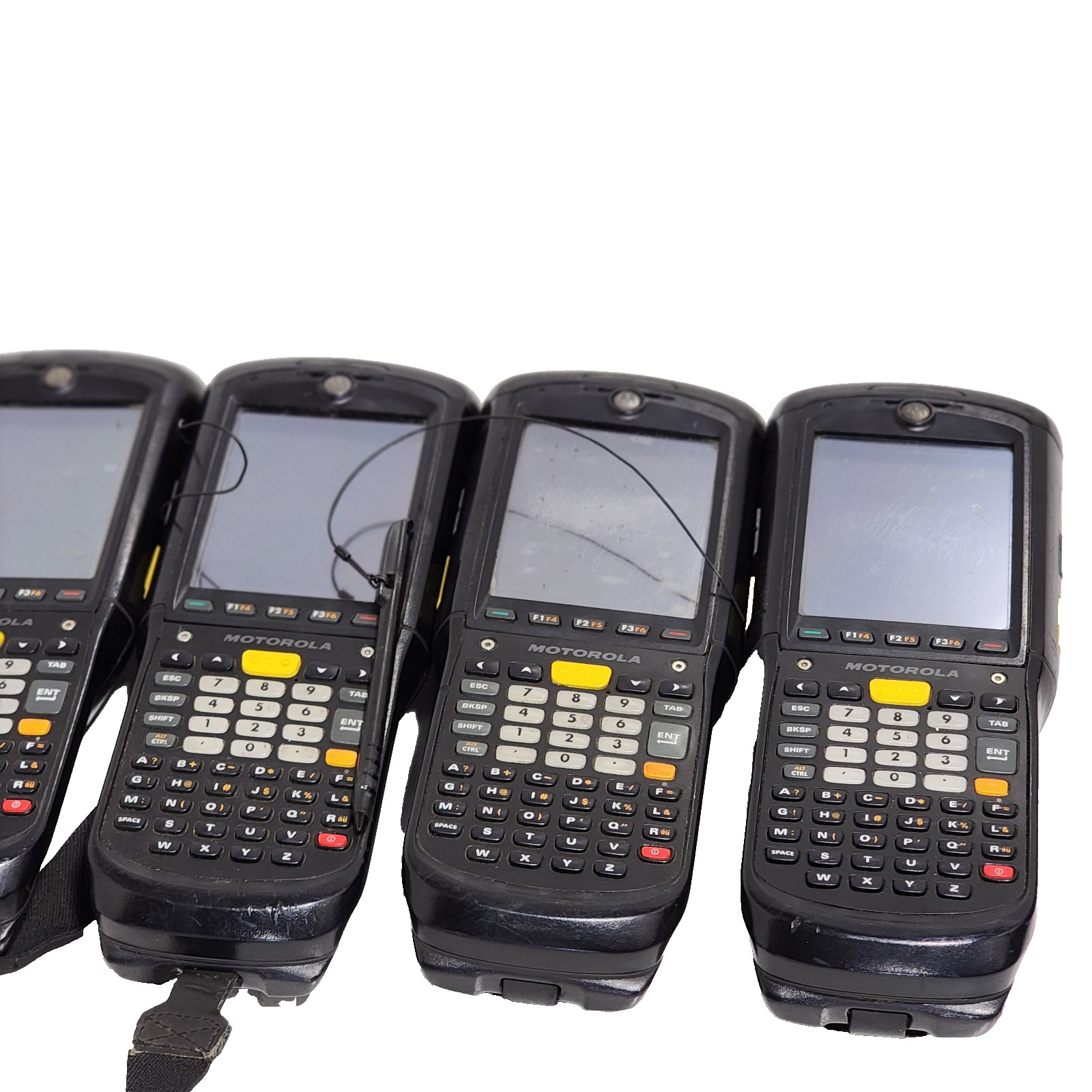 Lot of 5 Motorola Zebra Symbol MC9590-KA0DAB00100 Wireless Barcode Scanner UNTES