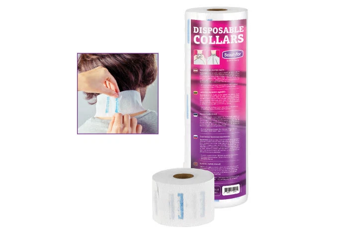 BEAUTYFOR Barbers Neck Paper Strip Neck Band Rolls Tape for Barber & Salons 5 ROLLS (500)