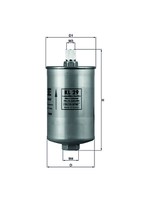 Knecht KL29 Kraftstofffilter FüR VW Audi