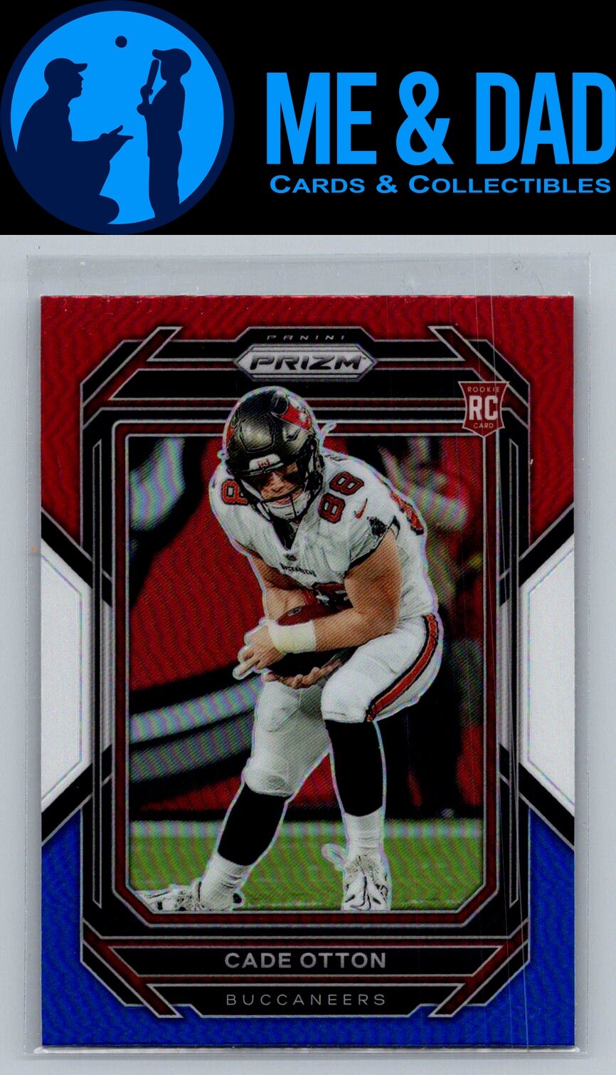 2022 Panini Prizm #362 Cade Otton RWB Prizm