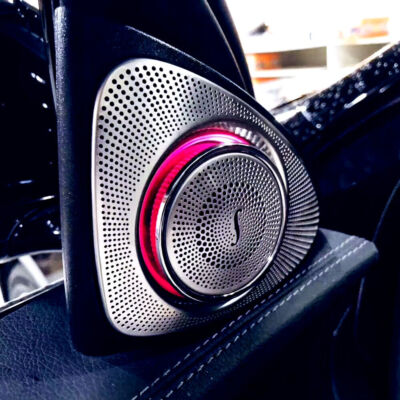 Bluetooth スピーカー　Mercedes-Benz Mercedes Benz W222 S Class 3D Rotation Speaker Tweeter Set for