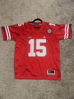 Dylan Raiola Jersey #15 Nebraska Football 2025 Blackout Stitched Black Alter