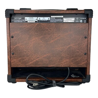BEHRINGER AT108 ULTRACOUSTIC 15-WATT AMP | eBay