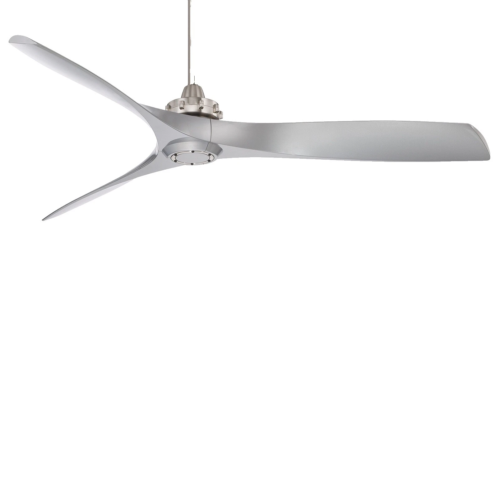 Nickel Contemporary Ceiling Fans
