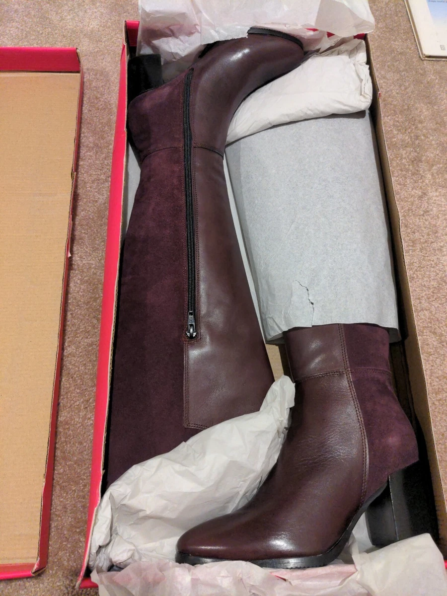 Catherine Malandrino Womens Boots Corie Knee High Leather Suede Size 8 360 NIB
