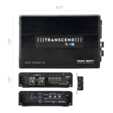 ATG Transcend 1000w Class-D Mono Subwoofer Amp - ATG-TS1000.1D