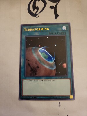 Terraforming DUOV-EN088 1st Edition Ultra Rare LP + BONUS