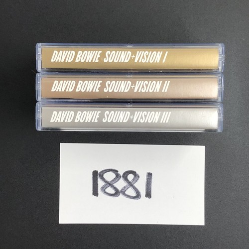 DAVID BOWIE Cassette Tapes Rock Glam SOUND AND VISION SET CHANGES ZIGGY - Imagen 9 de 9