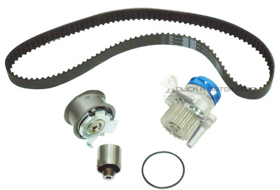 #ad VW TRANSPORTER T5 1.9D TIMING CAM BELT KIT TENSIONER IDLER PULLEY WATER PUMP GBP 117.95
