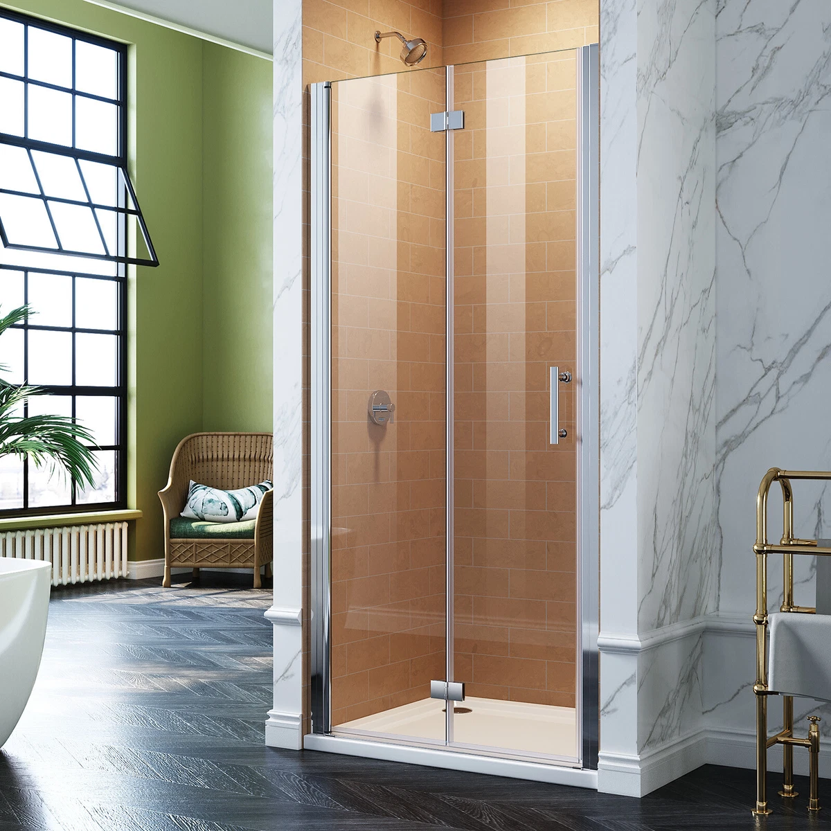 36 cheap shower door