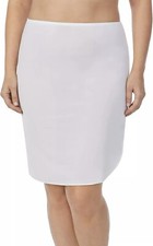 Jones New York Women's Silky Touch 23  Sz Med - Anti-Cling Knee Length Half Slip