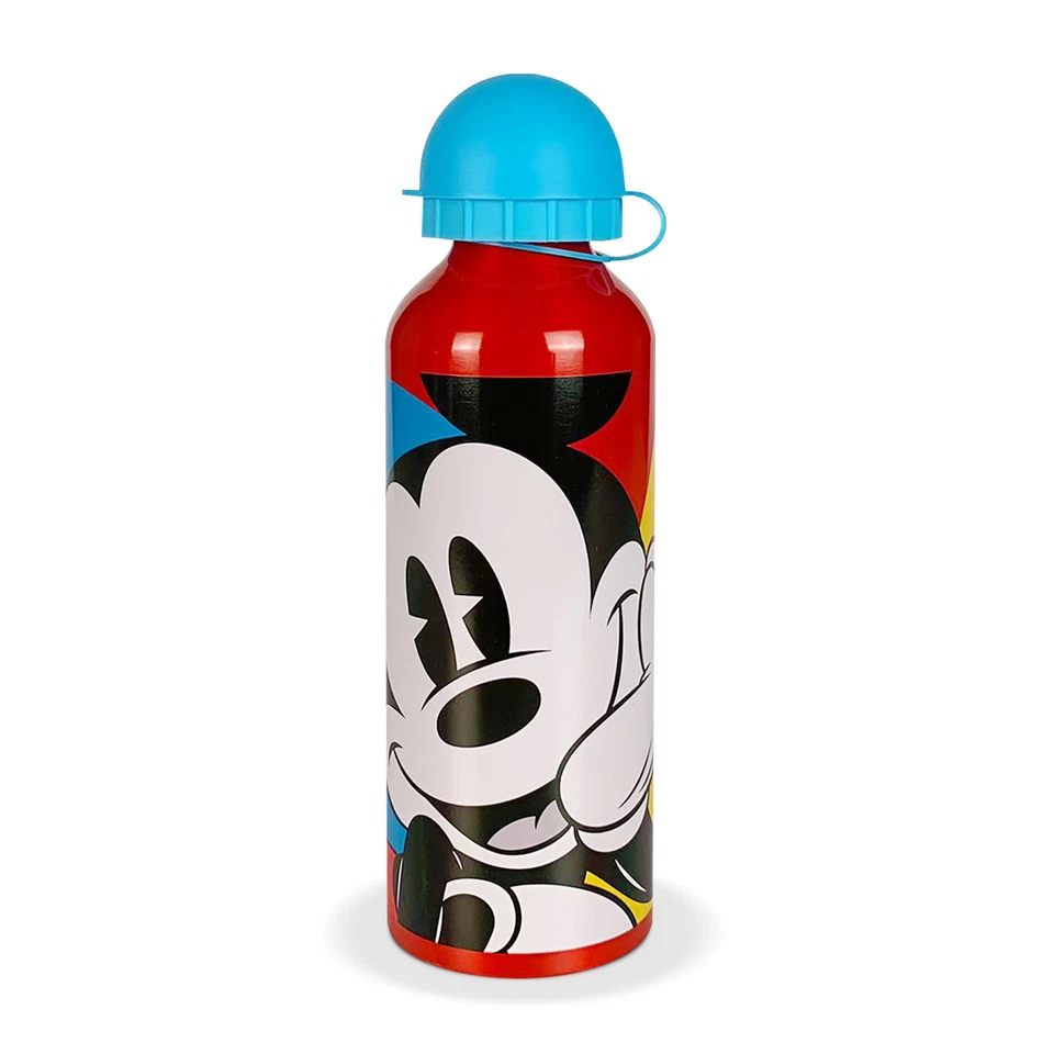 Set pranzo 2 pezzi Disney Mickey Mouse borraccia 500ml e portapranzo 5387 - Immagine 2 di 4