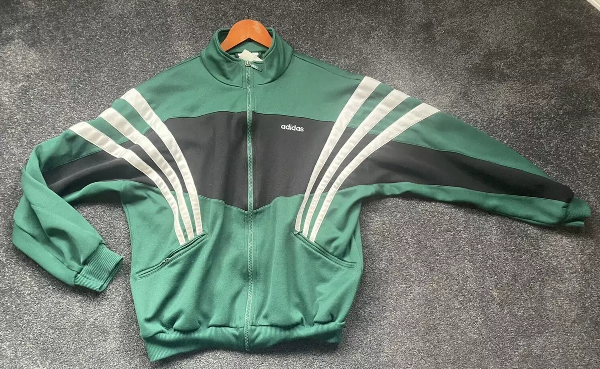 Vintage Adidas 90s Polyester Blend Soccer Track Jacket Men's Size L Large