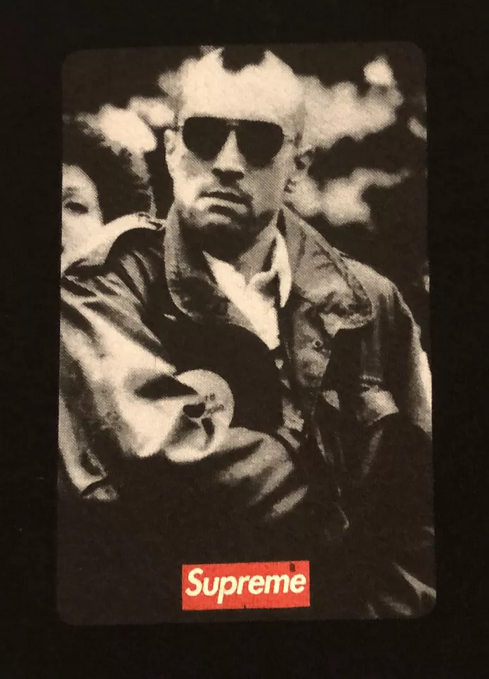 Supreme Taxi Driver Robert DeNiro 20th Anniversary Tee T Shirt Size M Black